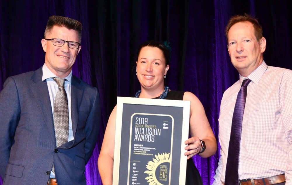ACT Parks and Conservation Service wins at the 2019 Chief Minister's Inclusion Awards